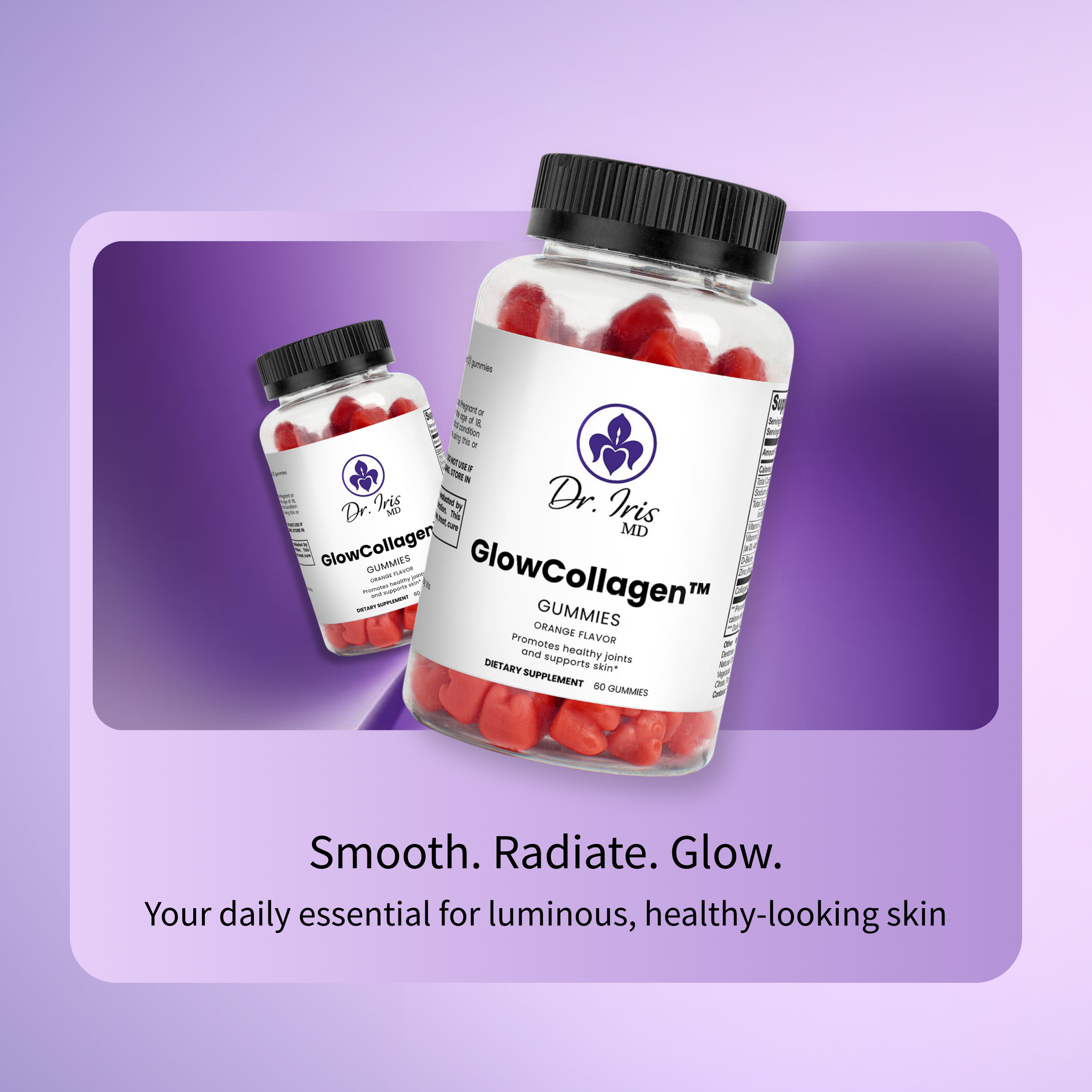 GlowCollagen™ Gummies By Dr. Iris MD