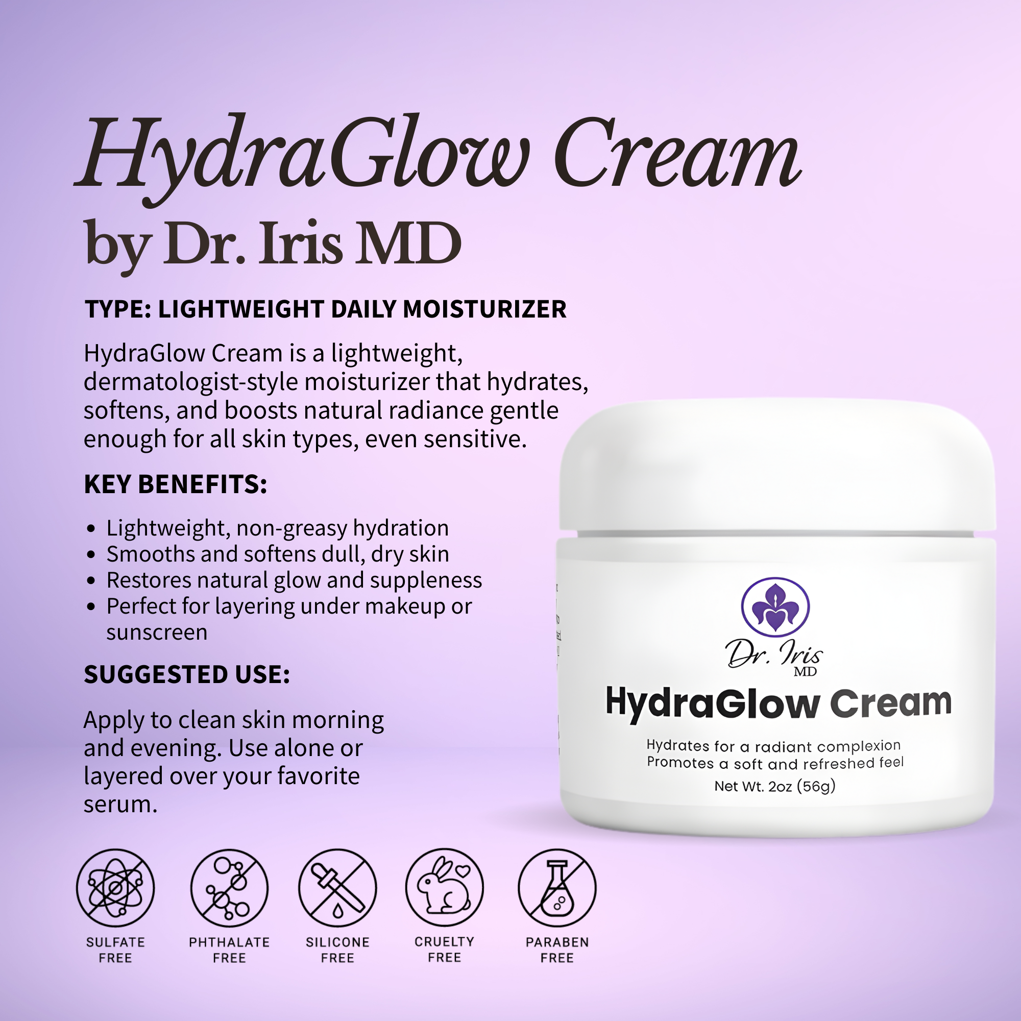 HydraGlow Cream by Dr. Iris MD