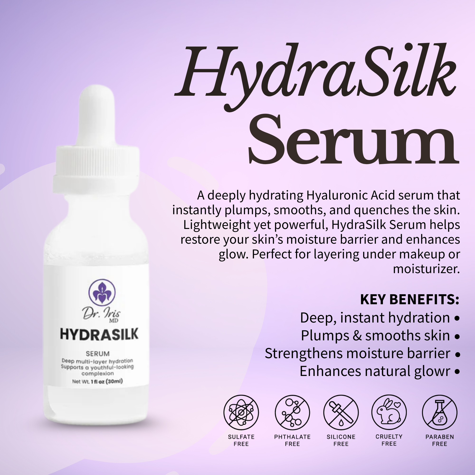 HydraSilk Serum by Dr. Iris MD