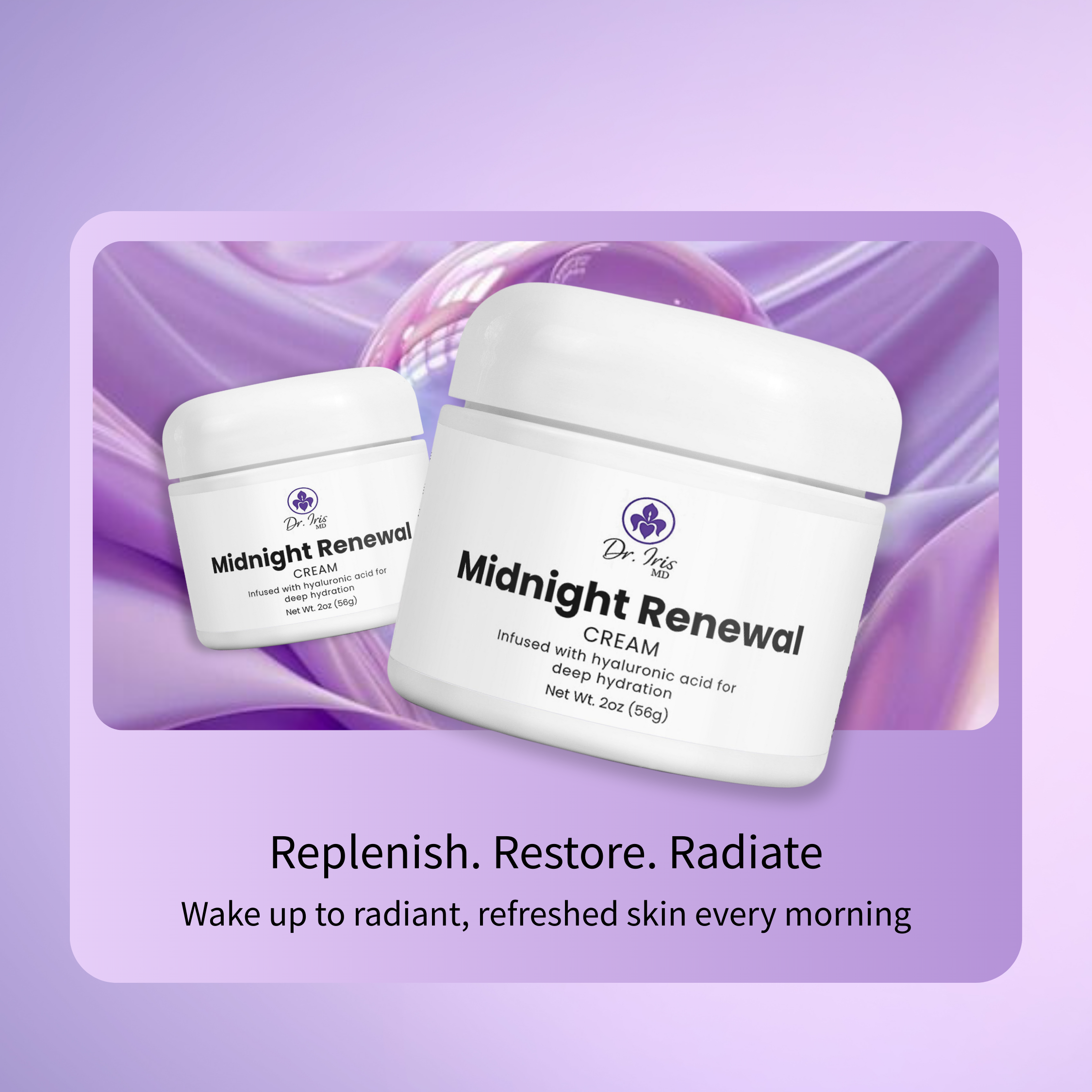 Midnight Renewal Cream by Dr. Iris MD