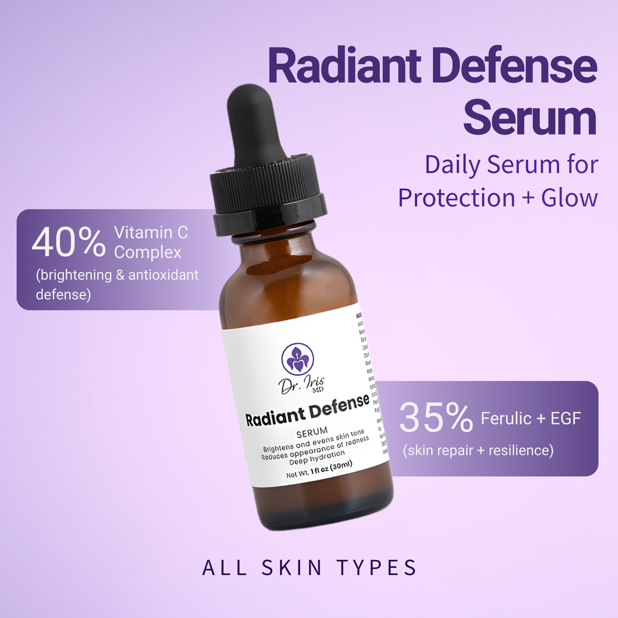 Radiant Defense Serum by Dr. Iris MD