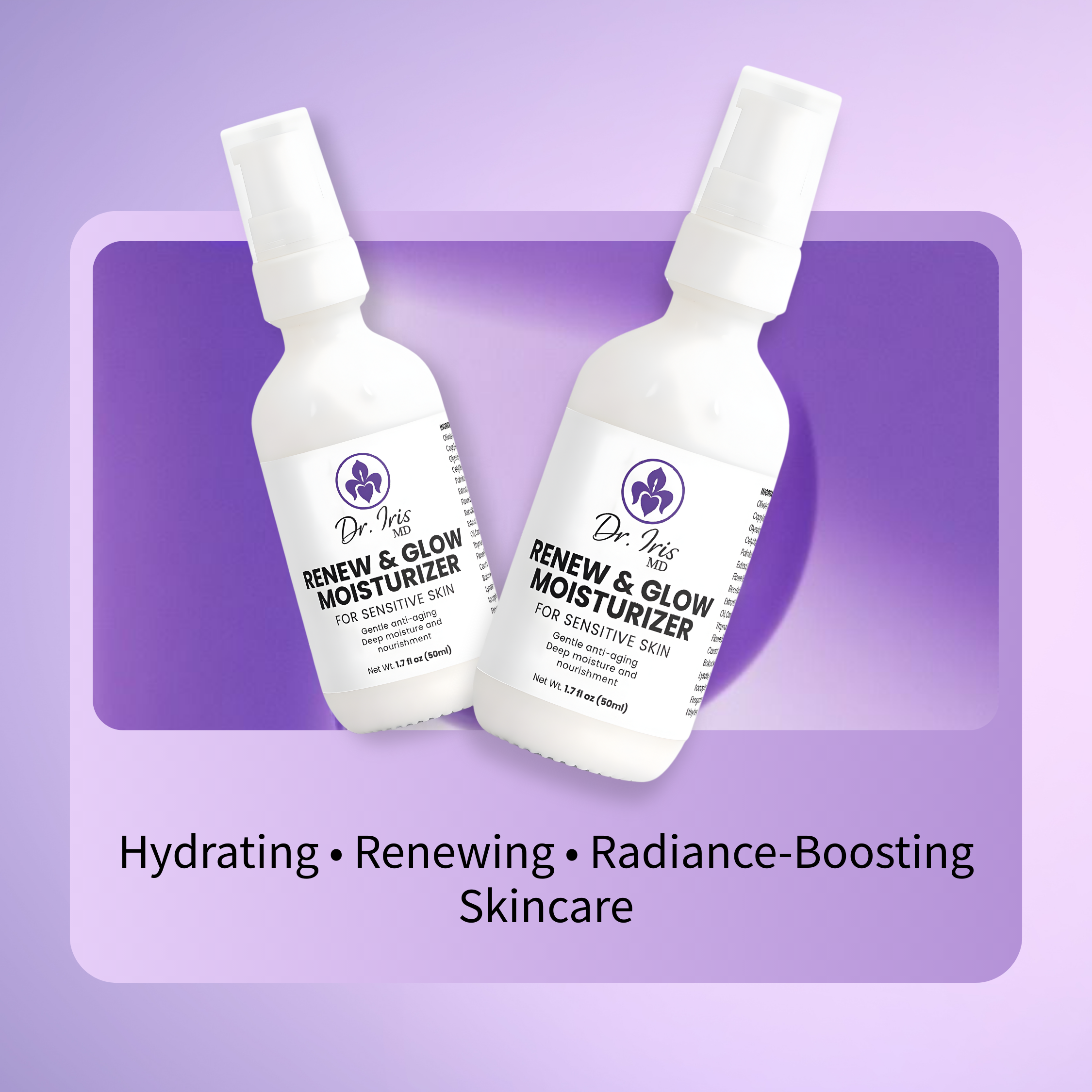 Renew & Glow Moisturizer by Dr. Iris MD